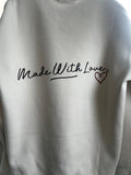 Made with Love ❤️ Logo Sweatshirt