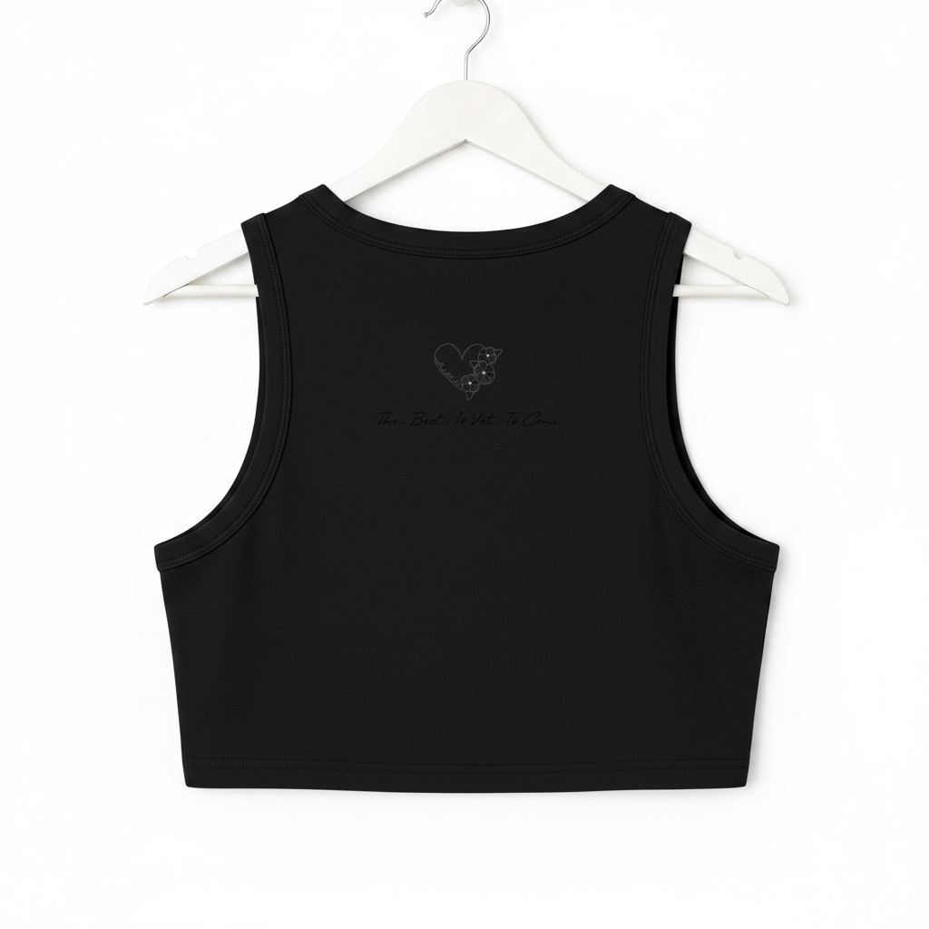 Women's Tight Crewneck Crop Tank Top