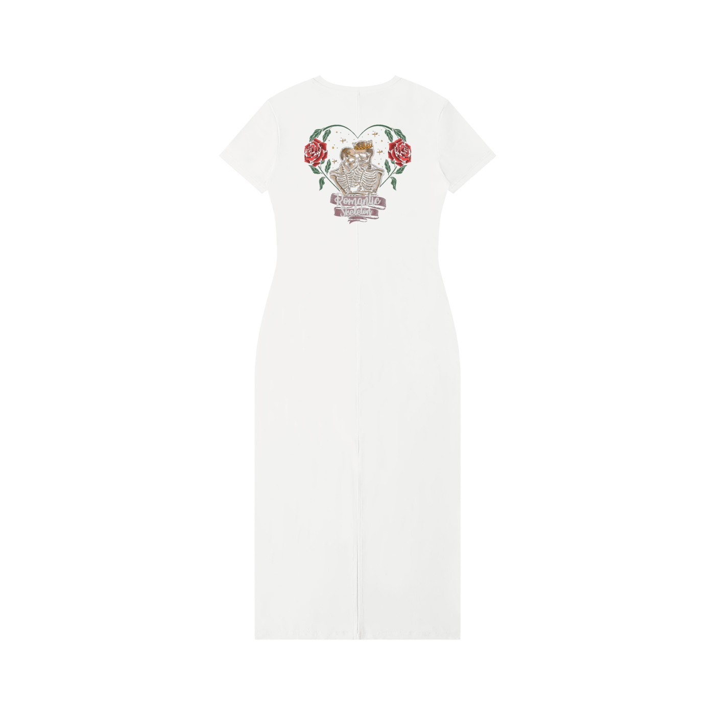 Women's V-Neck Short Sleeve Maxi Dress