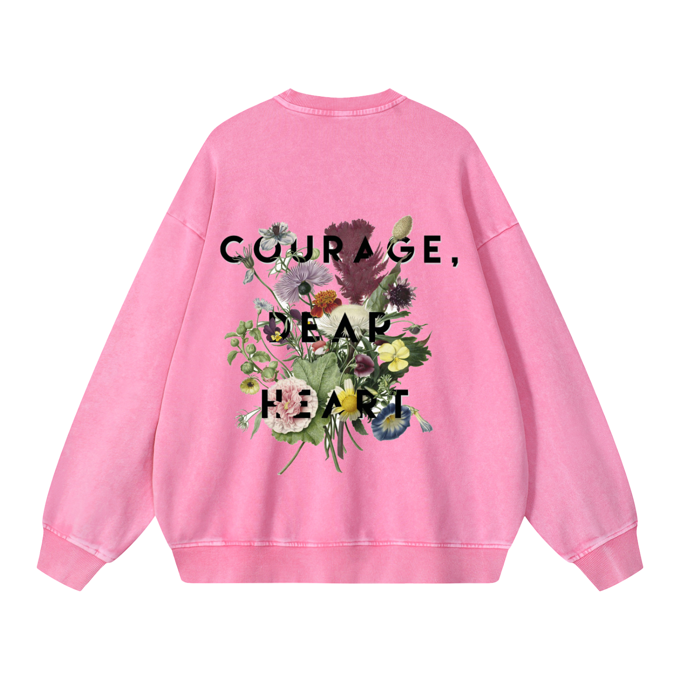 Snow Washed Oversized Sweatshirt