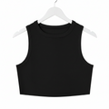 Women's Tight Crewneck Crop Tank Top