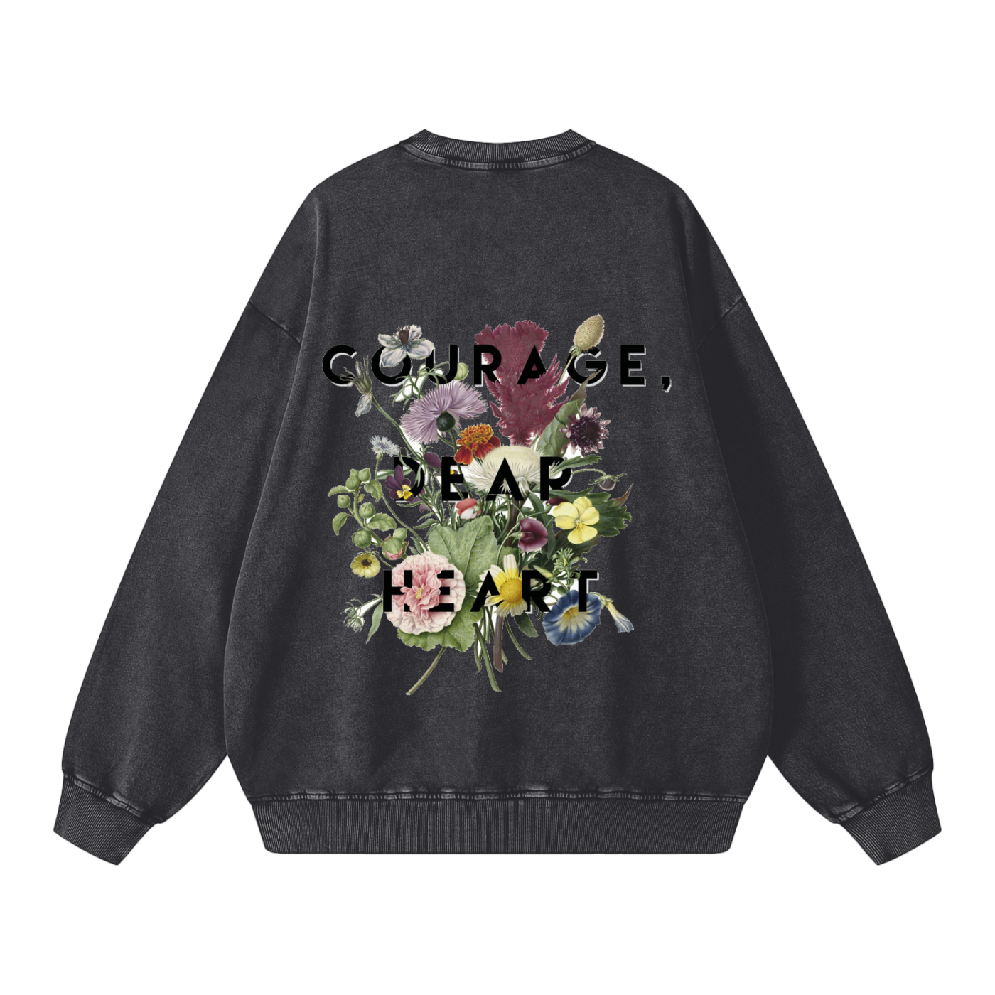 Snow Washed Oversized Sweatshirt
