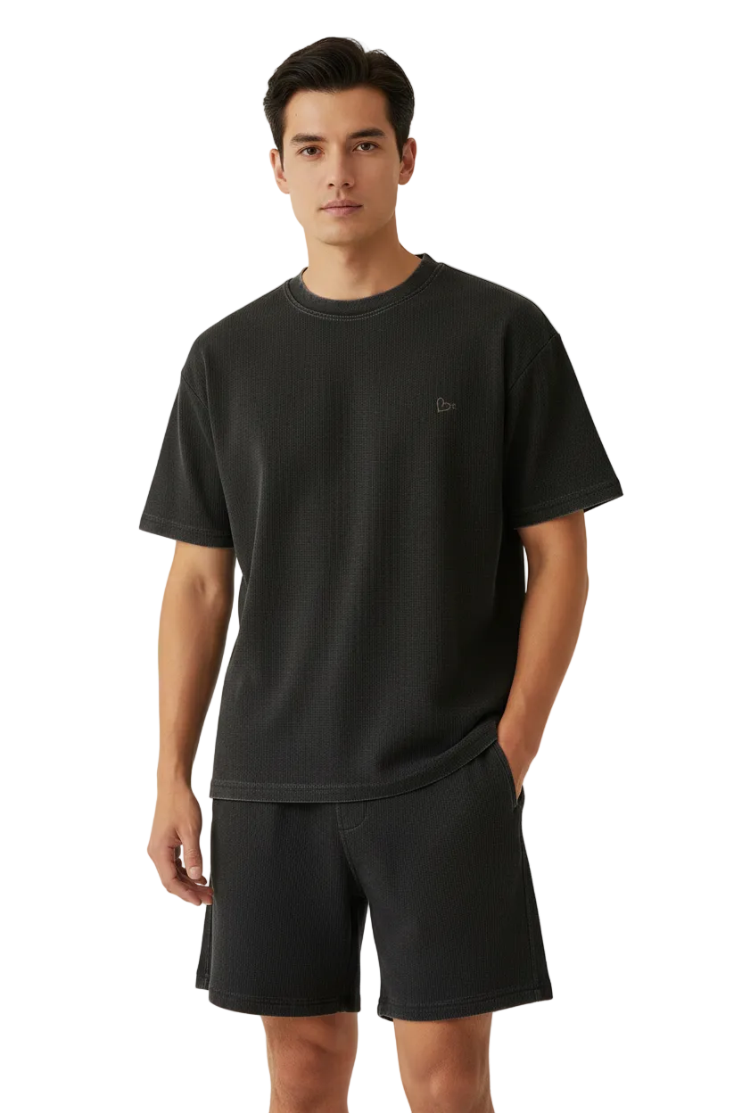 Sunfade Boxy Waffle T-Shirt