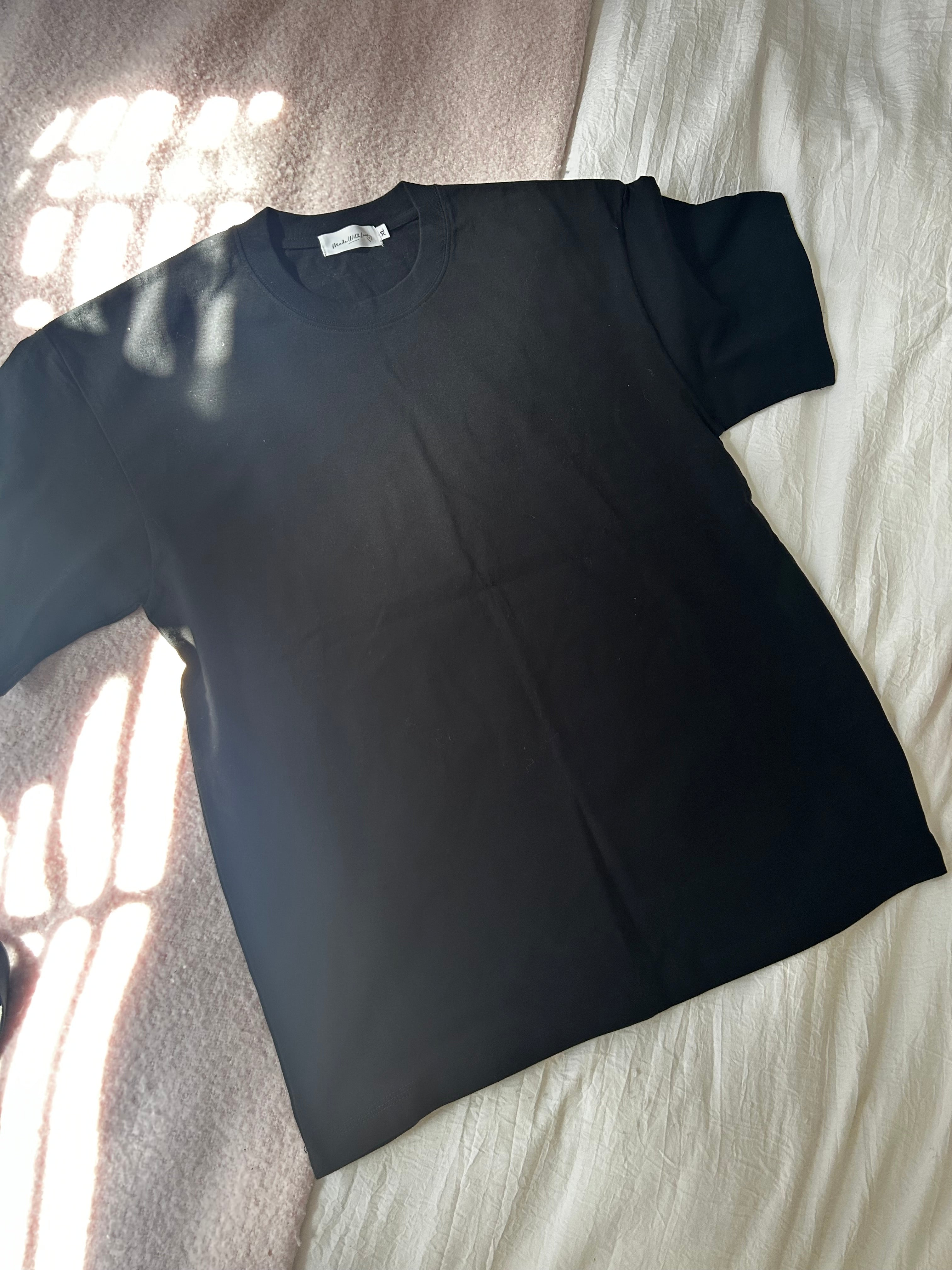 Oversized progress over perfection T-shirt