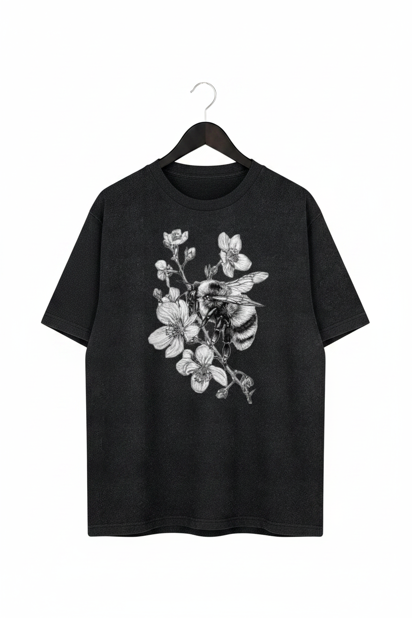 Bee Vintage Washed T-Shirt
