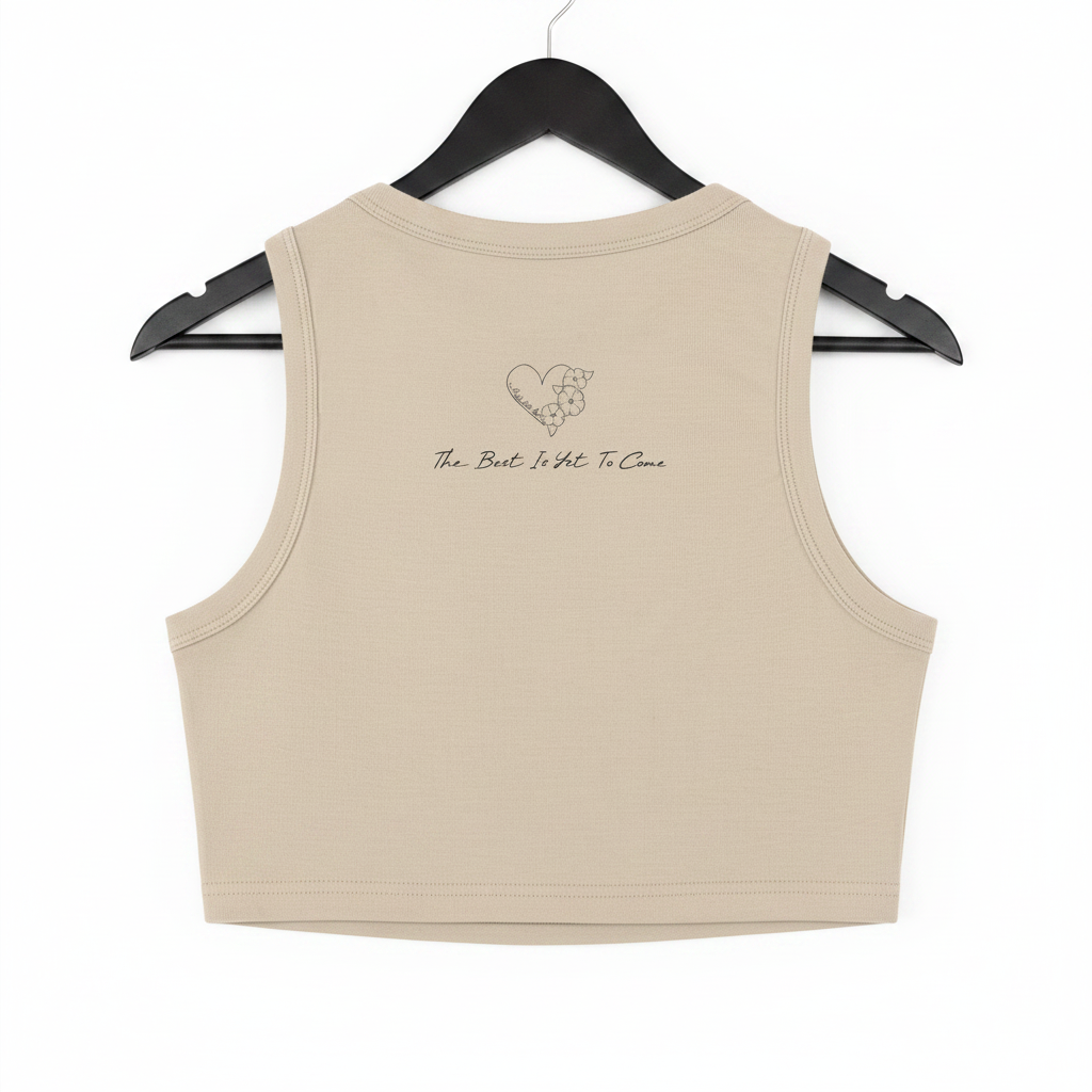 Women's Tight Crewneck Crop Tank Top