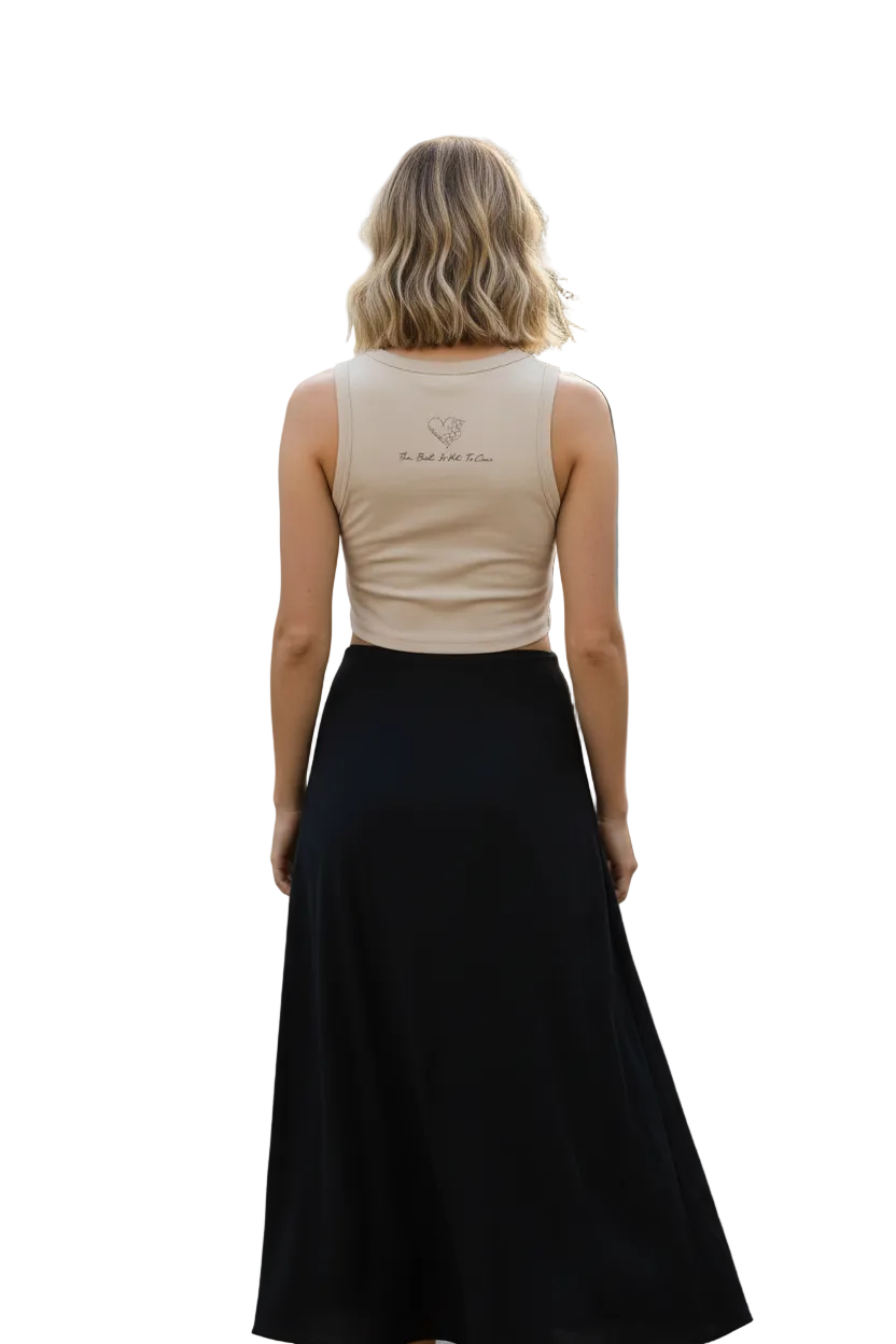 Women's Tight Crewneck Crop Tank Top